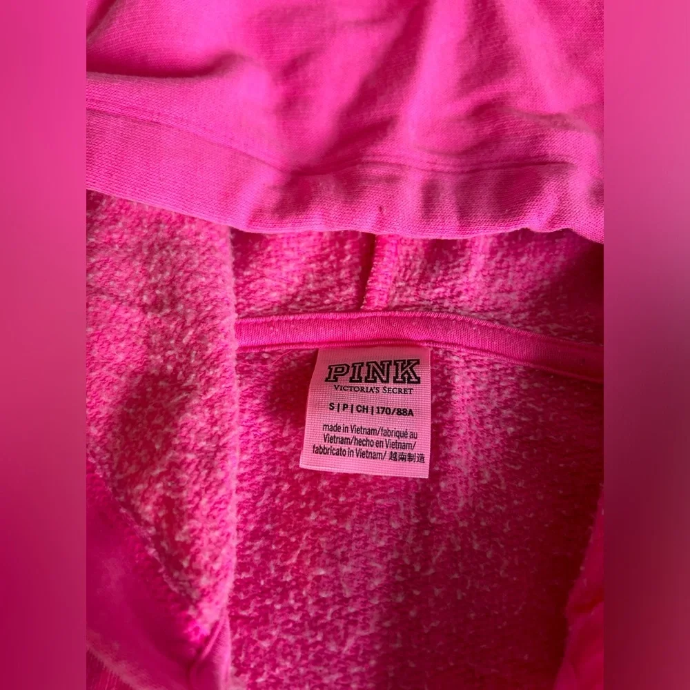 PINK zip up hoodie - Picture 2 of 2